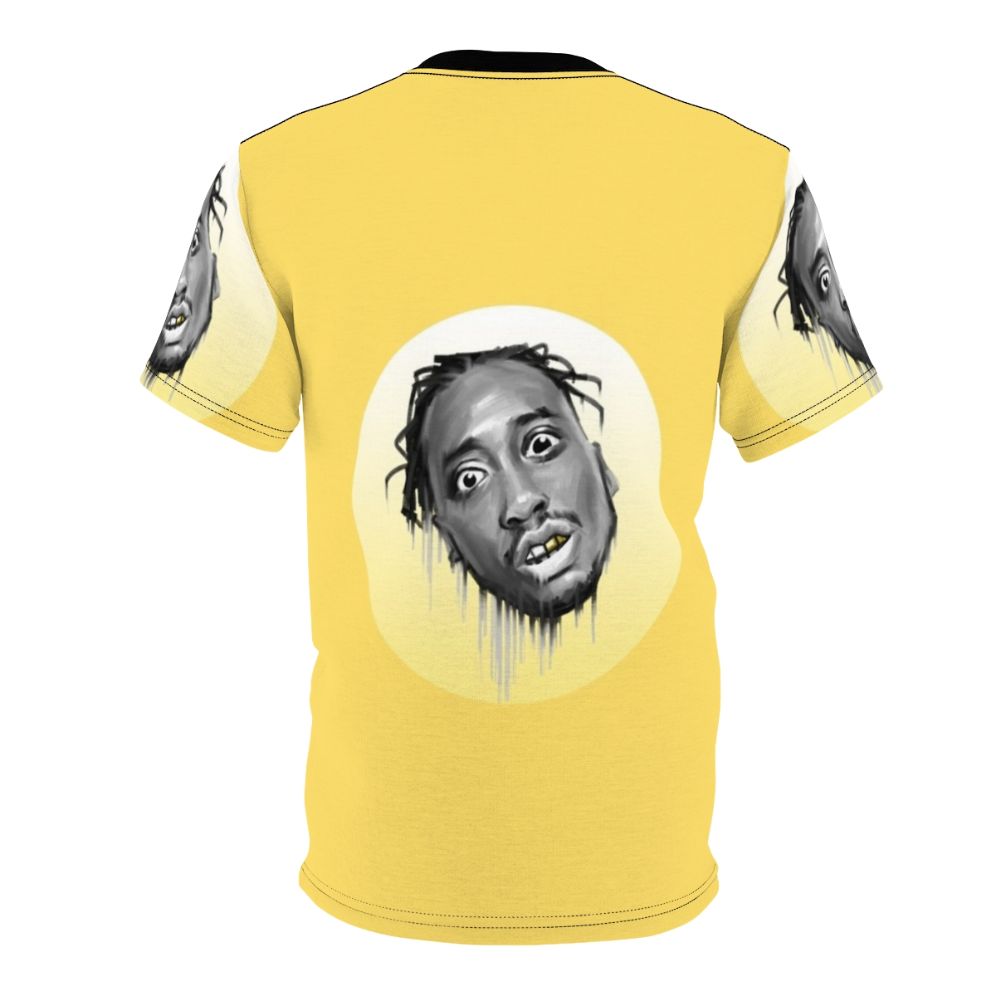 Ol' Dirty Bastard inspired all-over-print t-shirt featuring the legendary Wu-Tang Clan rapper - Back