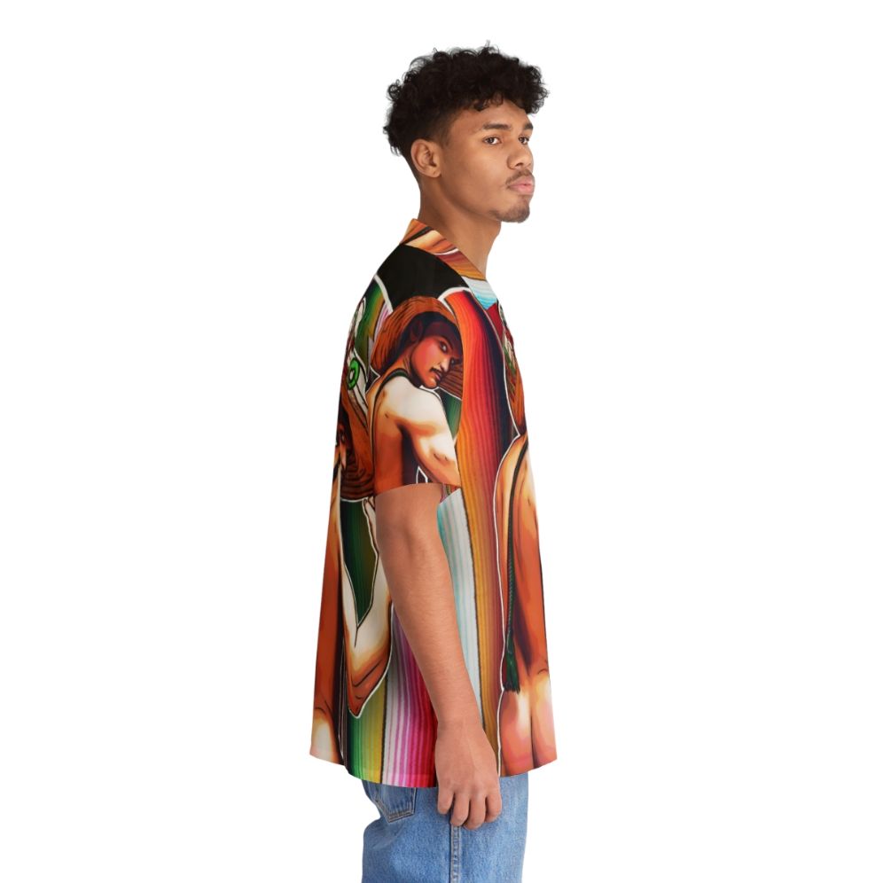 Mexican-Inspired Hawaiian Shirt for Tropical Vacations - People Pight