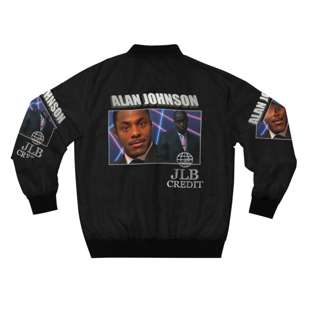 Peep Show Alan Johnson 90s Tribute Bomber Jacket - Back