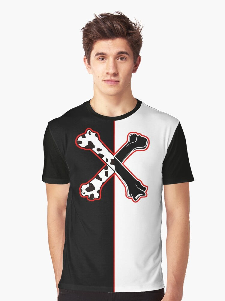 Dalmatian cross bones graphic design t-shirt for Disney fans - Men