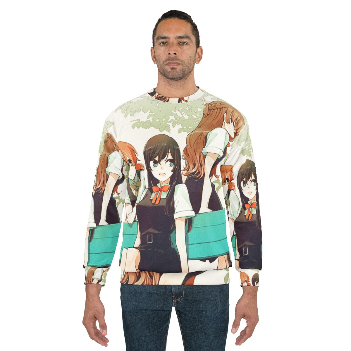 Bloom Into You Yuri Sweatshirt featuring Yuu Nanami Saeki - men