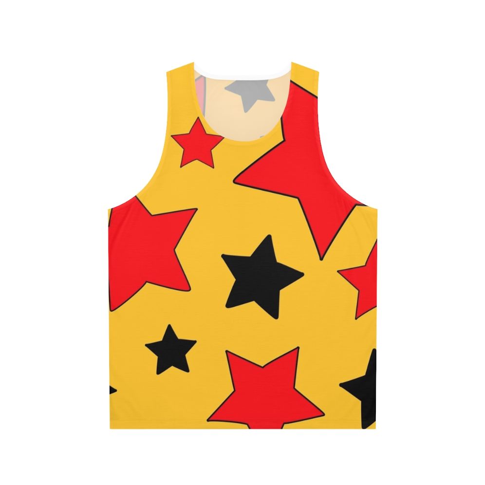 Wizard stars unisex tank top with pop art and underground comic influences