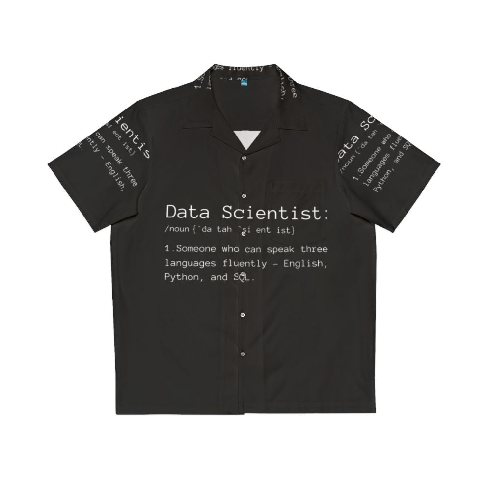 Data Scientist Definition Hawaiian Shirt