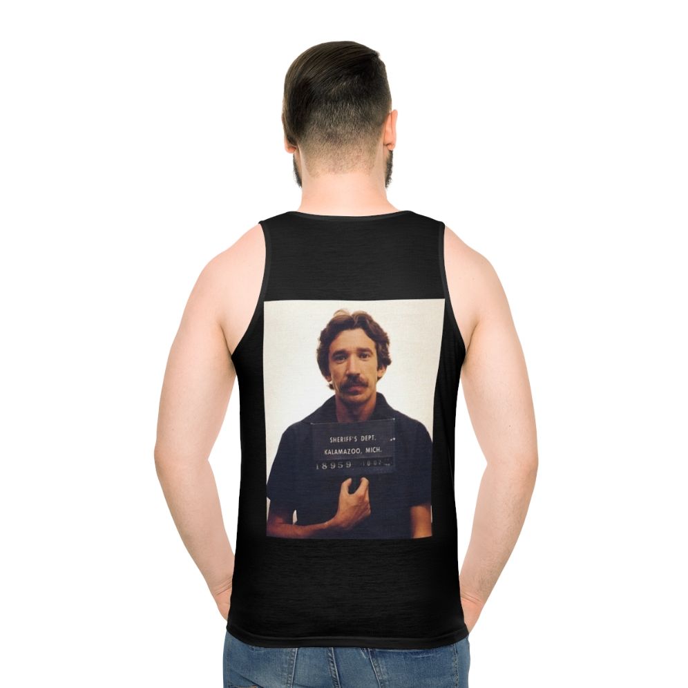 Tim Allen Mugshot Unisex Tank Top - men back