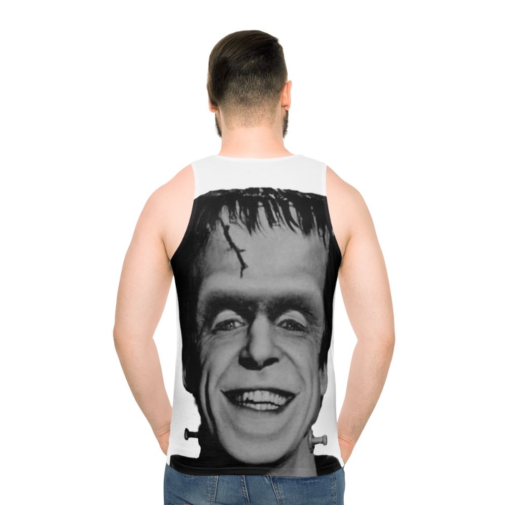 Retro Herman Munster Unisex Tank Top - men back