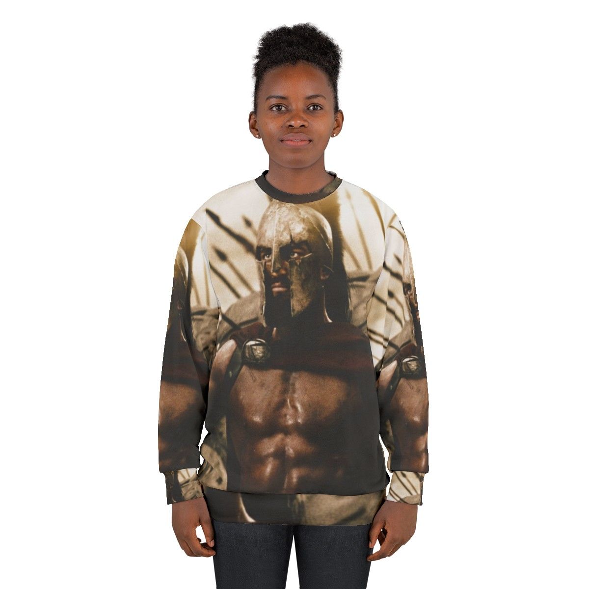 Spartan warrior 300 sweatshirt - women