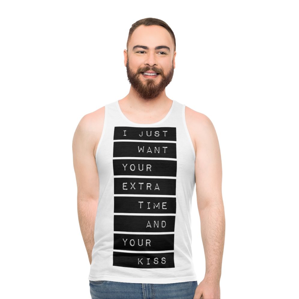 Unisex prince inspired 80s 90s music tank top - men