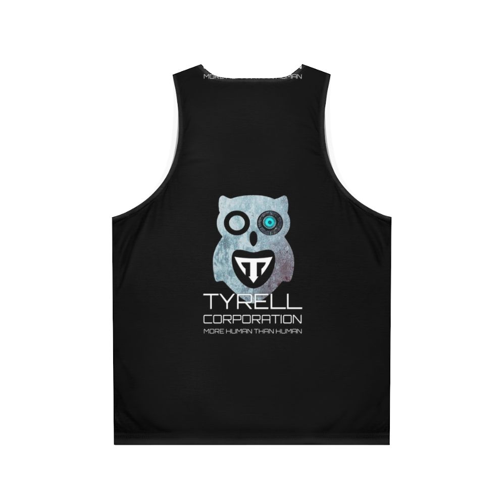 Blade Runner Unisex Sci-Fi Cyberpunk Tank Top - Back