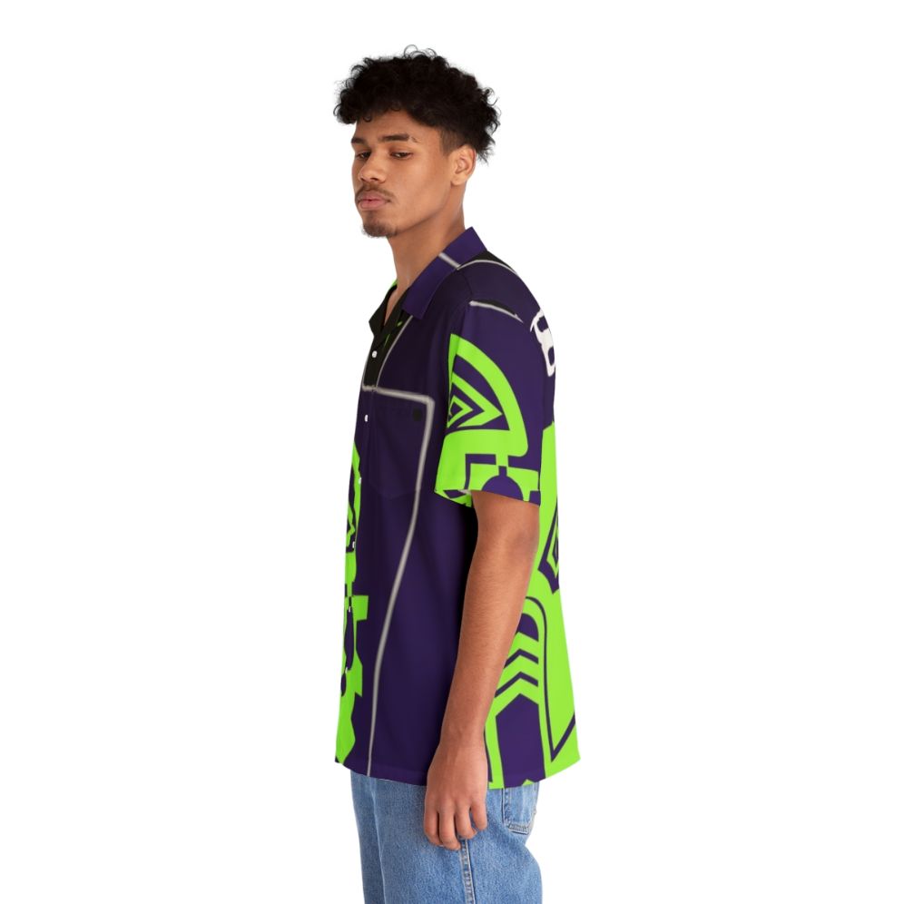 Kurt Wylde Hot Wheels World Race Hawaiian Shirt Cosplay - People Left