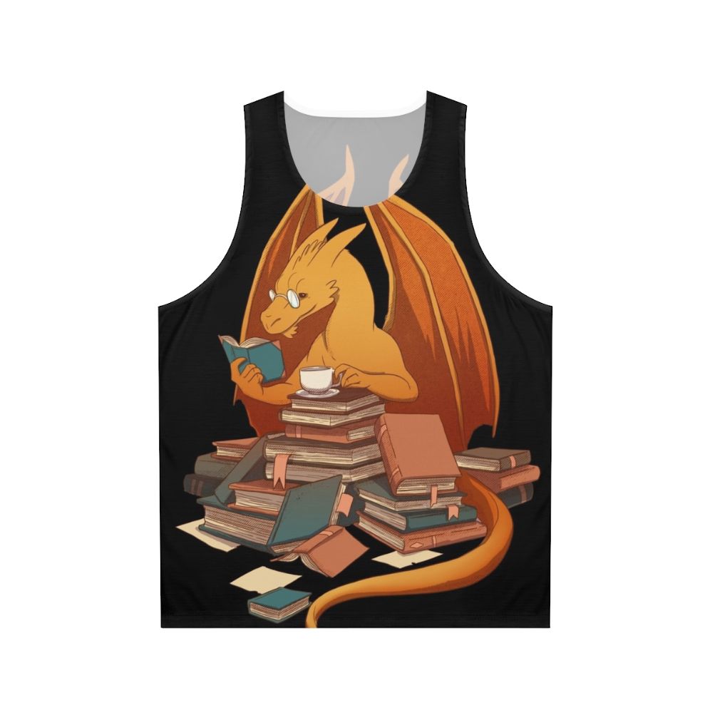 Librarian's Fantasy Dragon Horde Unisex Tank Top