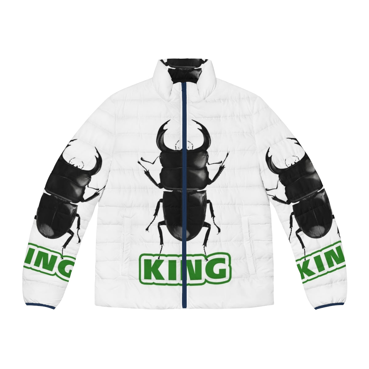 King of Beetles puffer jacket from the No More Heroes insect collection