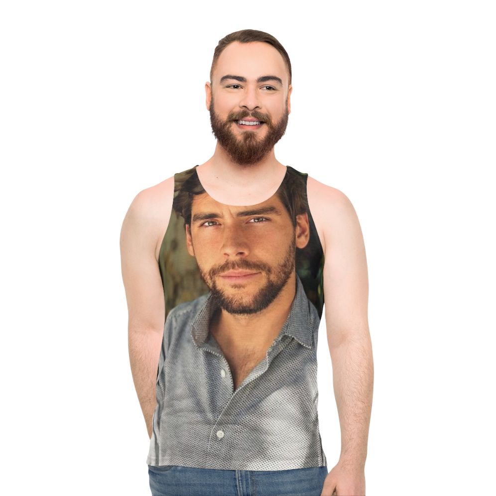 Alvaro Soler Spanish Singer Unisex Tank Top - men