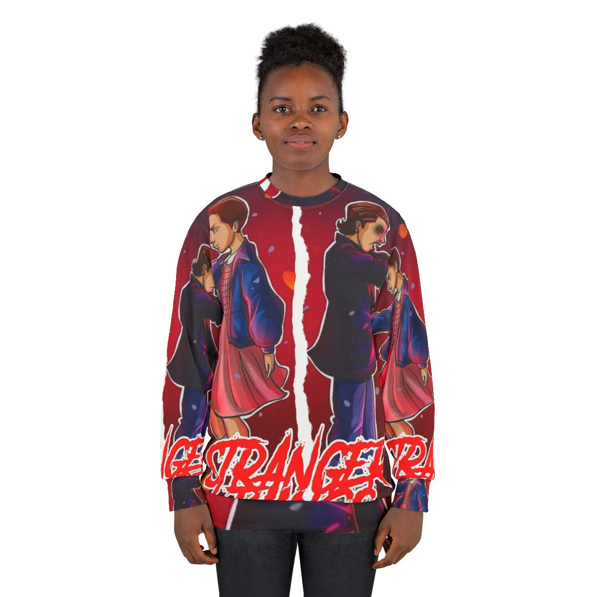 Stranger Things Fan Art Sweatshirt - women