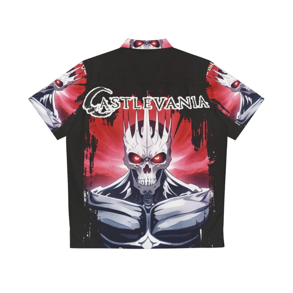 Castlevania Death Hawaiian Shirt - Back