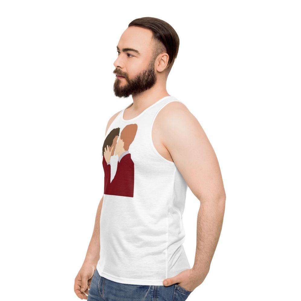 Young Royals Unisex Tank Top - men side