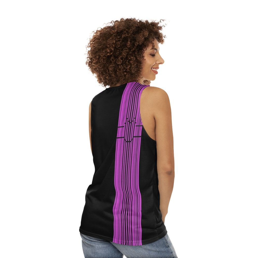 Decade Barcode Kamen Rider Decade Unisex Tank Top - women back