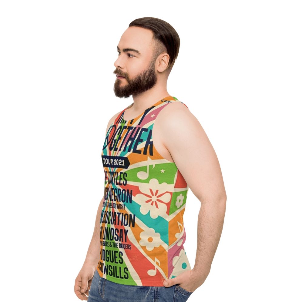 Happy Together Tour 2021 Unisex Tank Top - men side