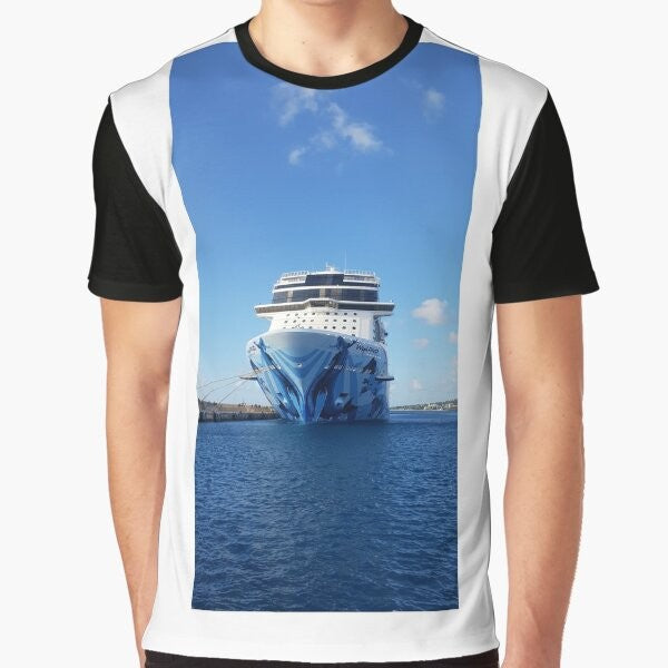 Norwegian Bliss Cruise Ship Graphic T-Shirt