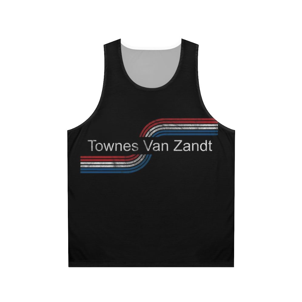 Vintage Townes Van Zandt Biker Tank Top