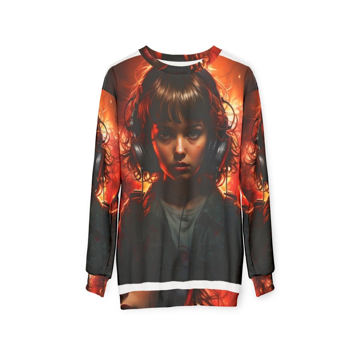 Eleven Stranger Things Sweatshirt - hanging