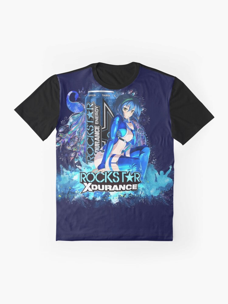 Highschool DxD Xenovia Quarta Anime Girl Graphic T-Shirt - Flat lay