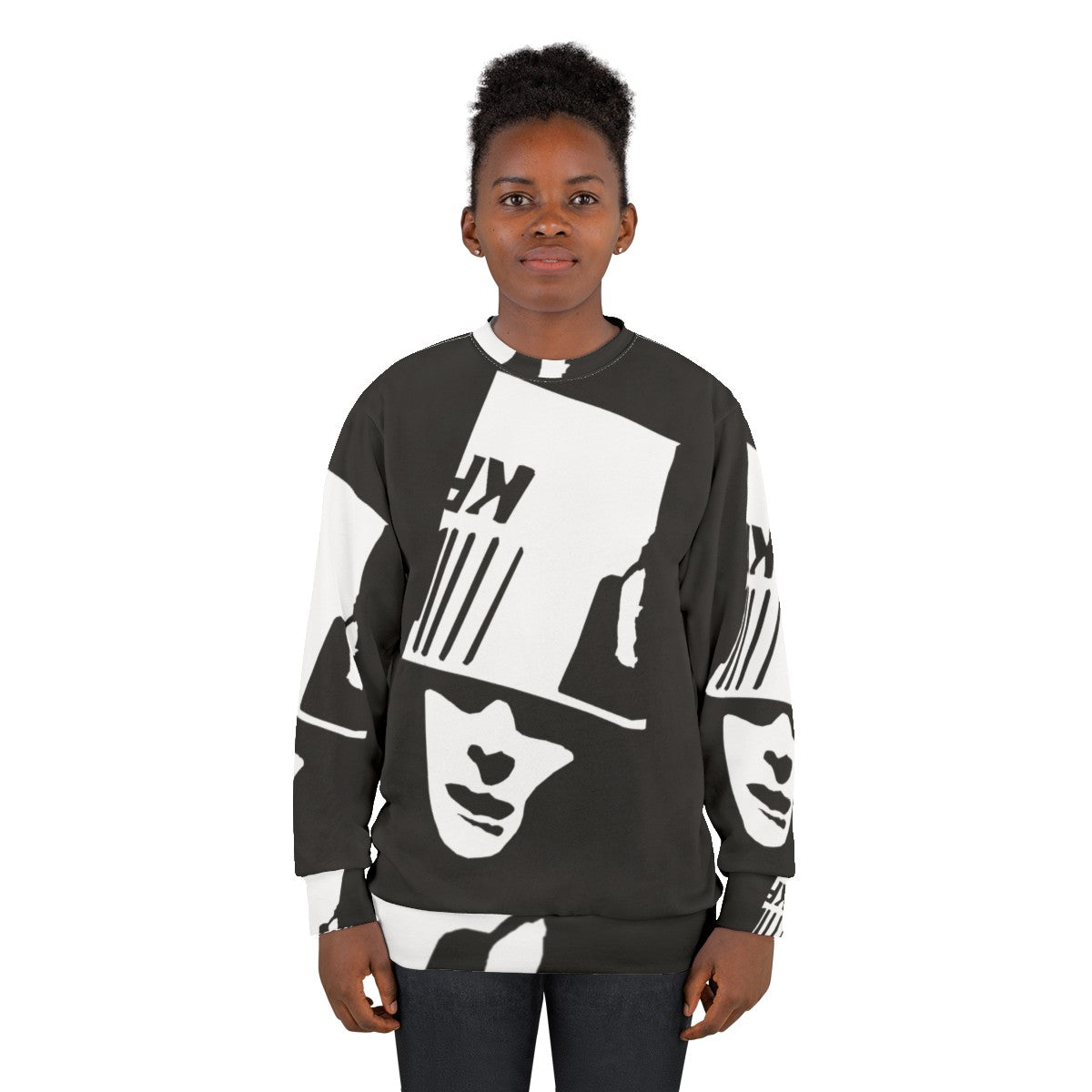 Buckethead Musician Sweatshirt - women