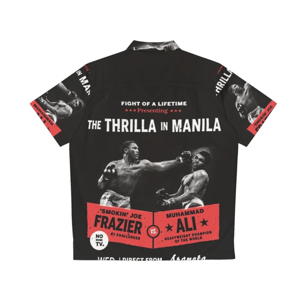 Ali vs Frazier 'Thrilla in Manila' Hawaiian Shirt - Back