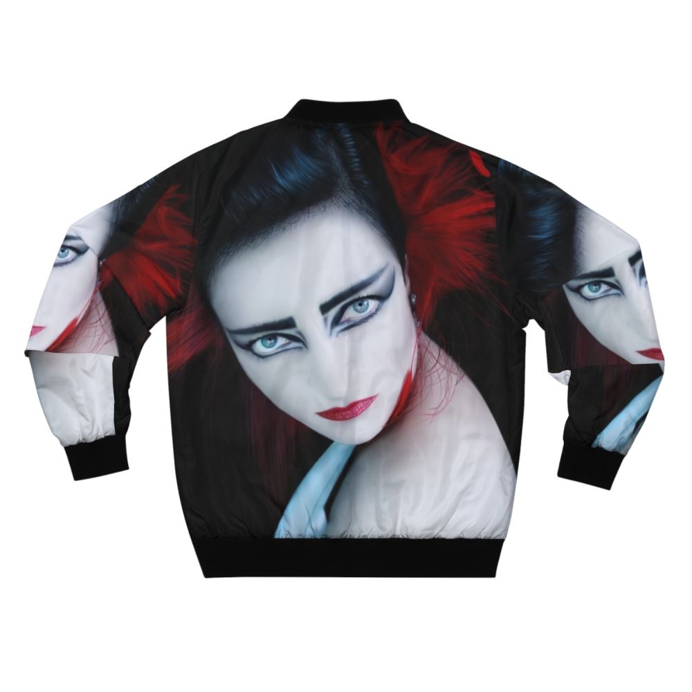 Siouxsie Sioux 80s Goth Punk Bomber Jacket - Back