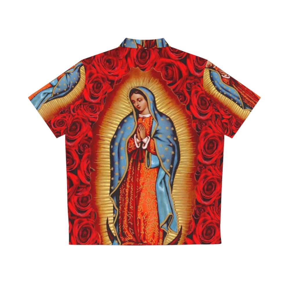 Virgen De Guadalupe Hawaiian Shirt - Back