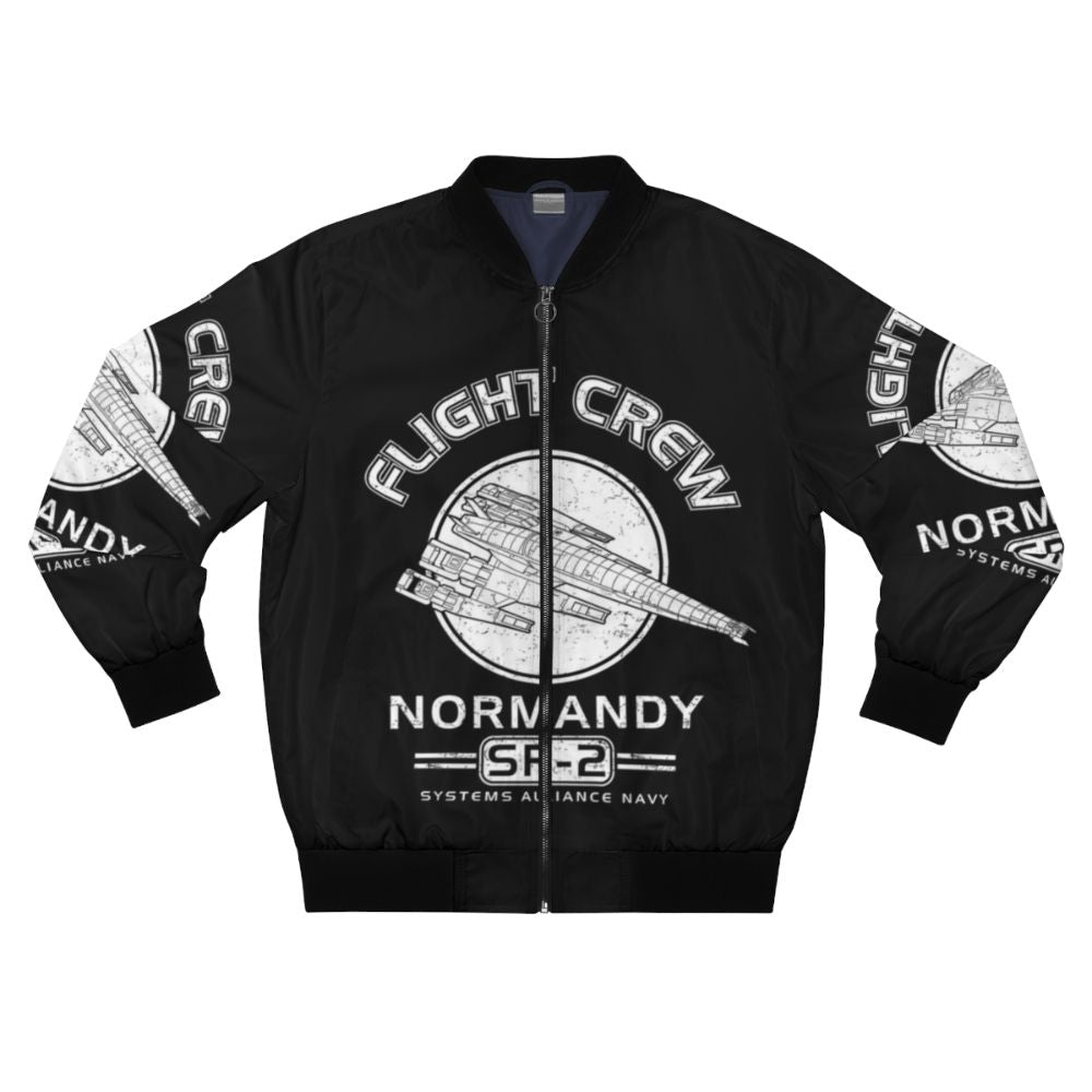 Normandy SR2 Bomber Jacket - Sci-Fi Inspired Gaming Apparel