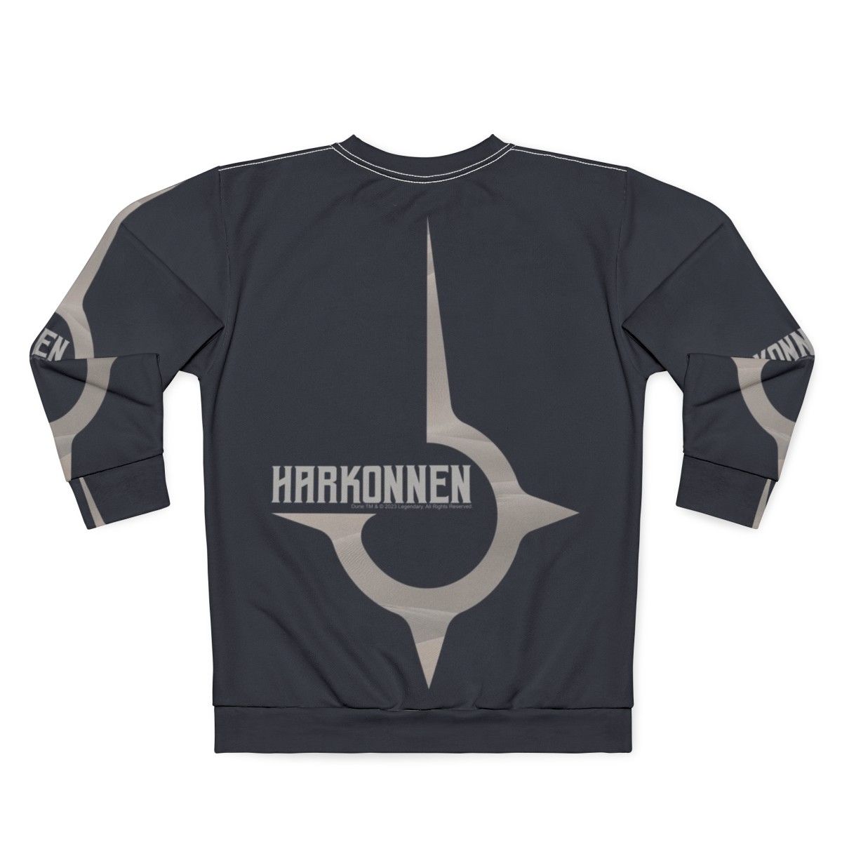 Dune House Harkonnen Gray Sweatshirt - Back