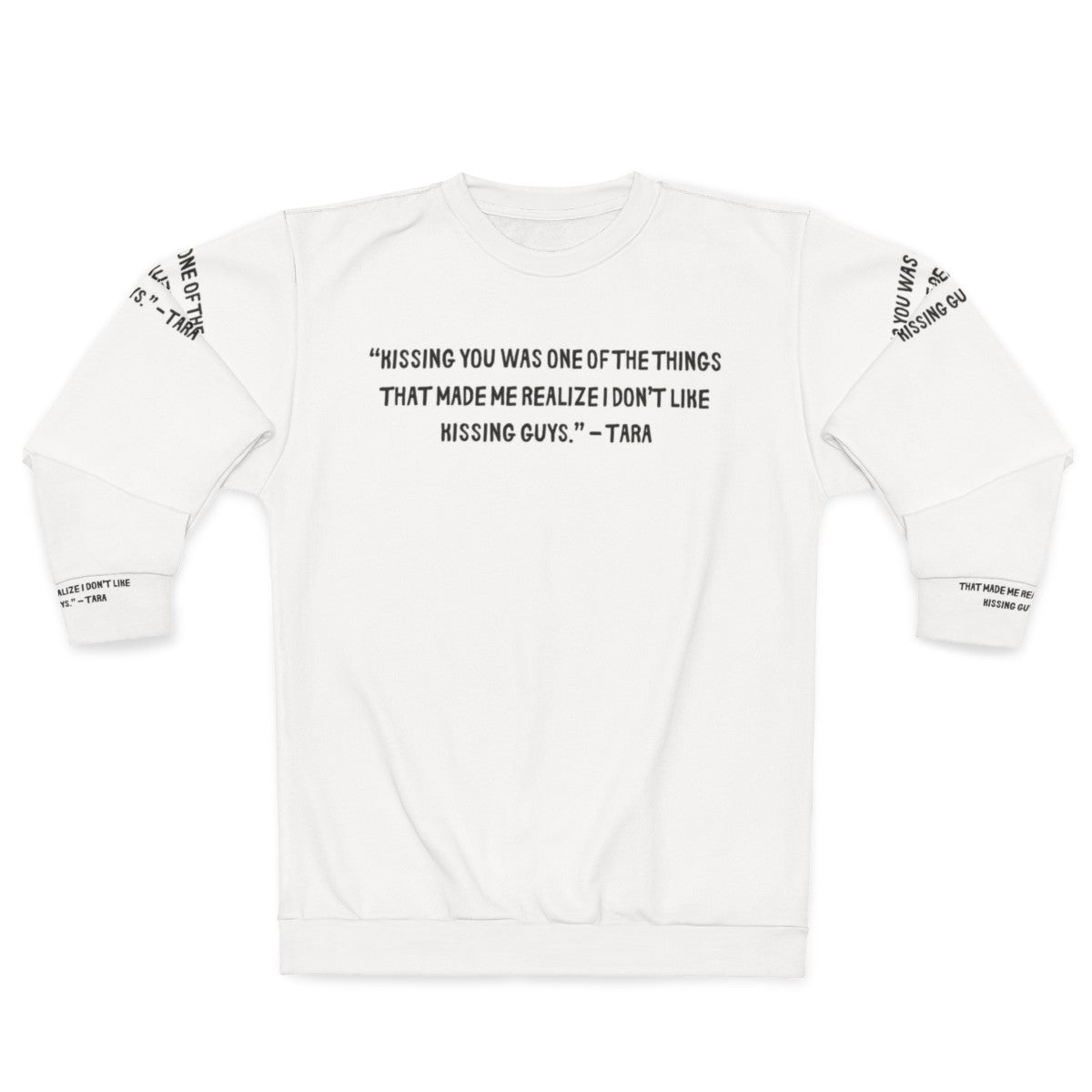 Heartstopper Gang Sweatshirt with Heartstopper Quotes and Characters