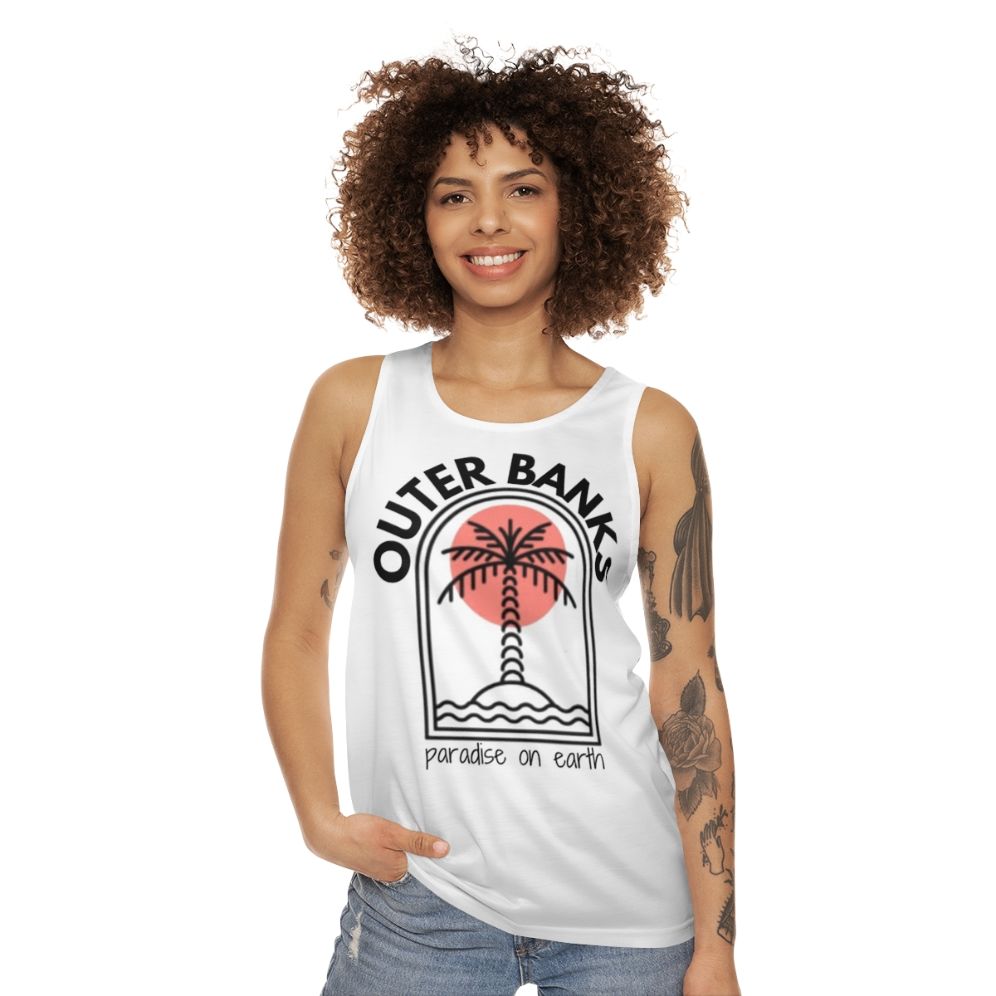 Vintage OBX unisex tank top - women