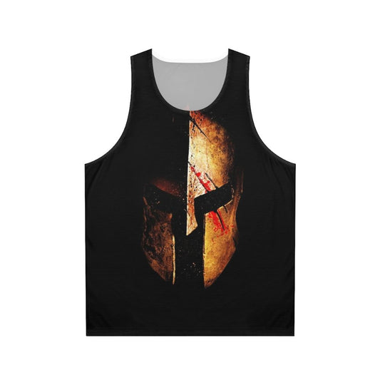 Spartan warrior unisex tank top