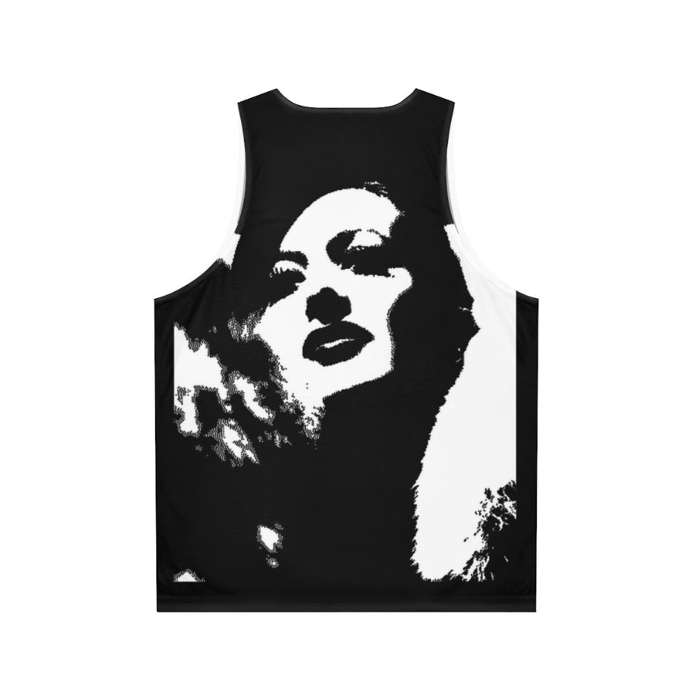 1930s Hollywood glamour unisex tank top - Back