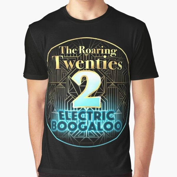 Roaring Twenties 2020 Graphic T-Shirt featuring a humorous design