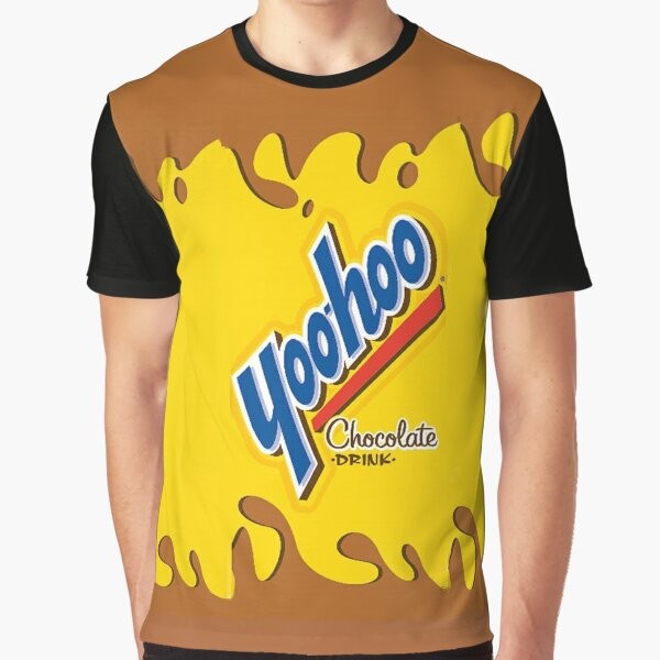 Vintage yoohoo chocolate milk graphic t-shirt for 90s kids