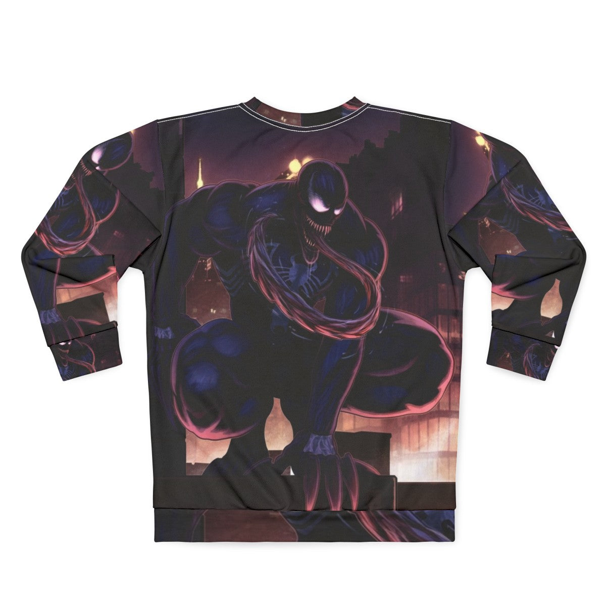 Marvel Venom Sweatshirt featuring the iconic Spider-Man character - Back