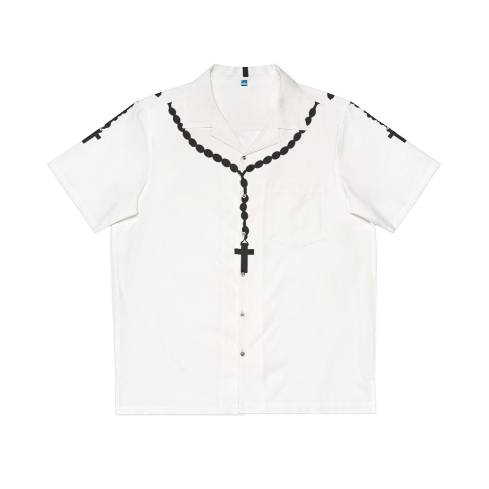 Black Rosary Beads Hawaiian Shirt