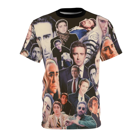 Lee Pace AOP T-Shirt featuring a graphic design of the actor