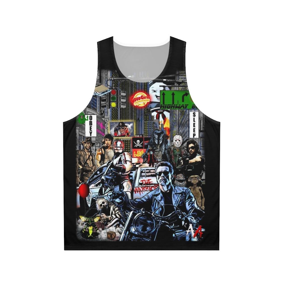 Retro 80s unisex tank top