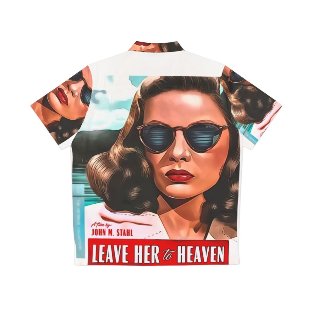 Legendary "Leave Her to Heaven" Inspired Hawaiian Shirt - Back