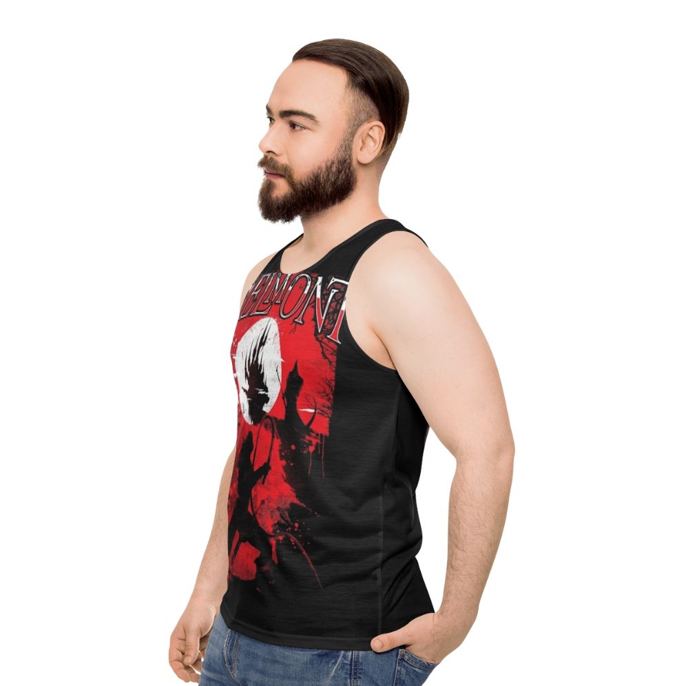 Belmont Vampire Hunter Unisex Tank Top - men side