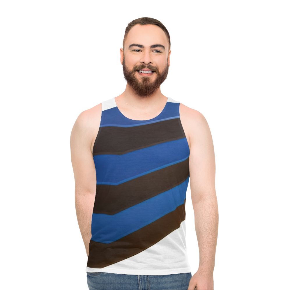 Thomas Downing Abstract Plank Art Tank Top - men