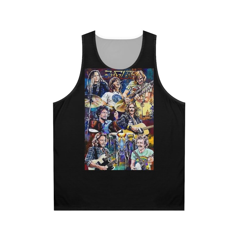 Vintage Music Band Cover Album Retro Style Unisex Tank Top