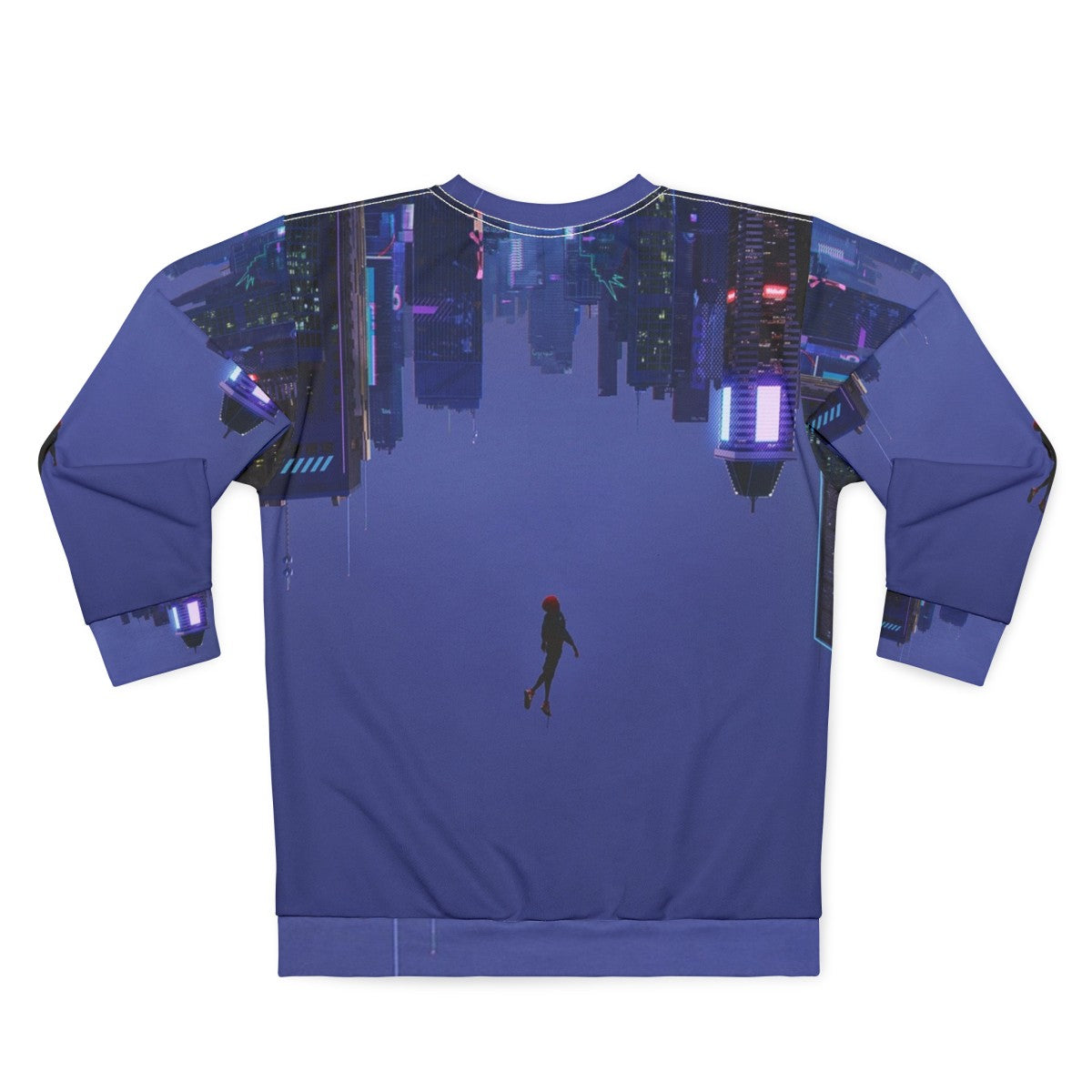 Not Falling But Rising' Spiderman Inspired Sweatshirt - Back