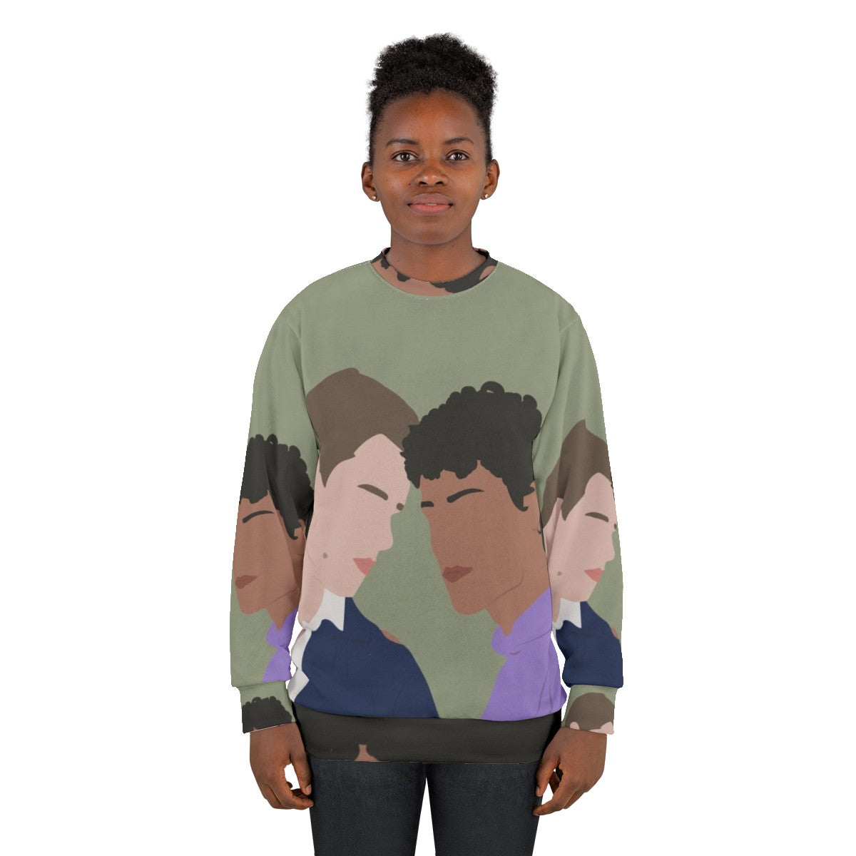 Young Royals Season Two Sweatshirt with Prince Wilhelm and Simon - women