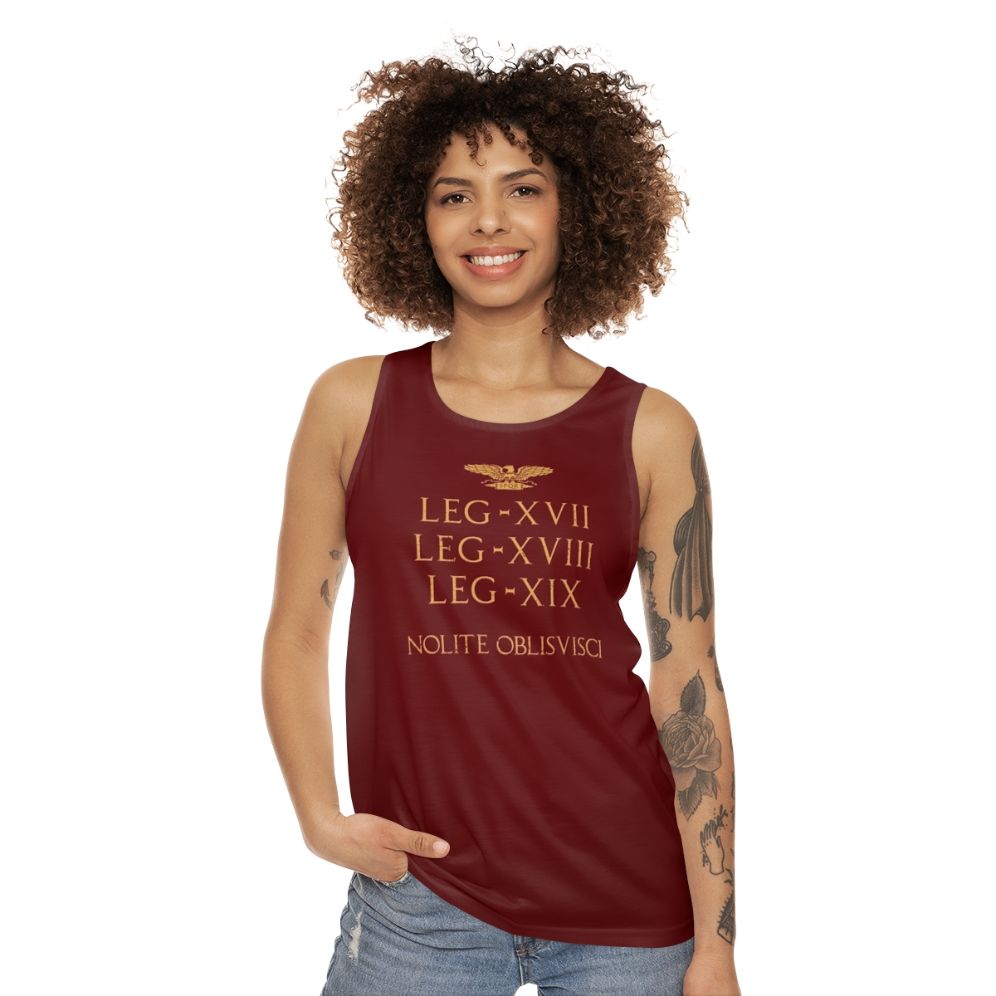 Roman Legions Unisex Tank Top - Teutoburg Forest Battle - women