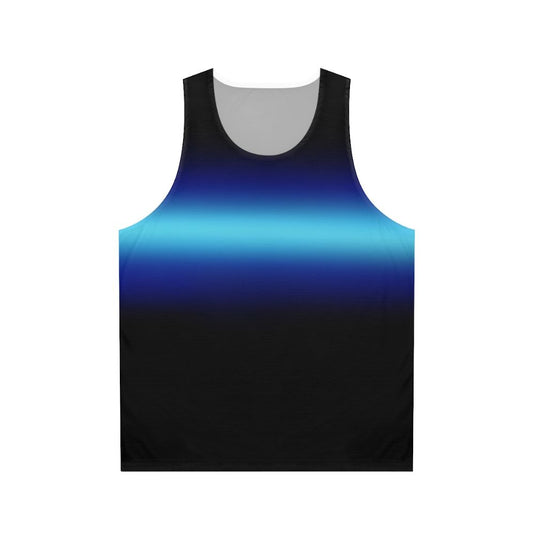 Son of Poseidon Unisex Tank Top with Blue Gradient Design