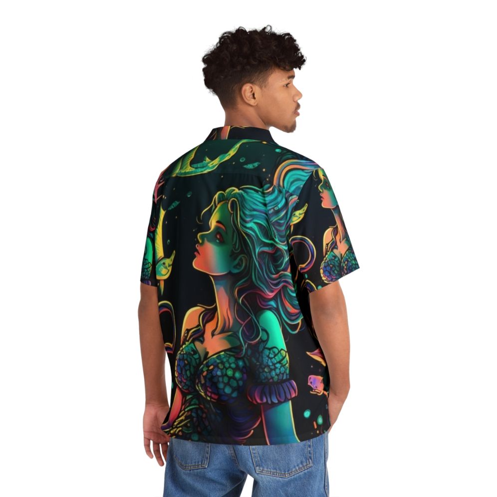 Enchanted Mythical Sea Creatures Hawaiian Shirt - People Back